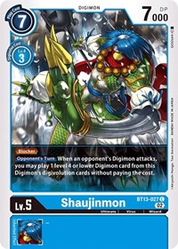Shaujinmon #BT13-027 C