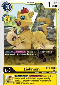 Liollmon #BT13-036 C