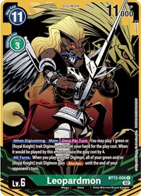 Leopardmon (Alternate Art) #BT13-056 R
