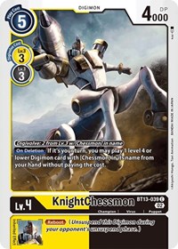 KnightChessmon BT13-039 #BT13-039 C