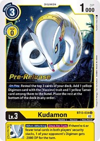 Kudamon #BT13-034 U