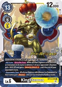 KingEtemon #BT13-076 U