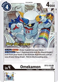 Omekamon #BT13-093 U