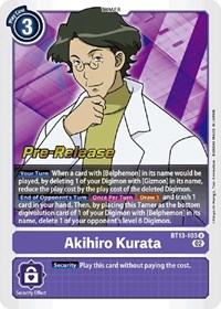Akihiro Kurata #BT13-103 U