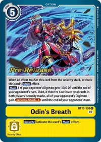 Odin's Breath #BT13-106 U