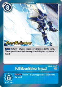 Full Moon Meteor Impact #BT13-105 R