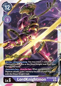 LordKnightmon #BT13-090 R