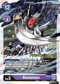 Ravemon #BT13-089 R