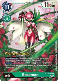 Rosemon #BT13-057 R