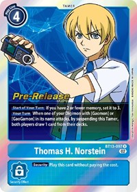 Thomas H. Norstein #BT13-097 R