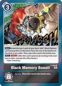 Black Memory Boost! (Resurgence Booster Reprint) #P-039 SR
