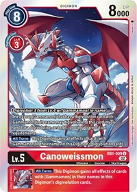 Canoweissmon #RB1-009 U