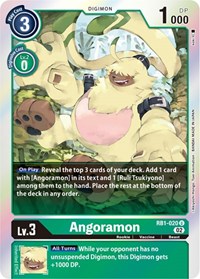 Angoramon #RB1-020 U