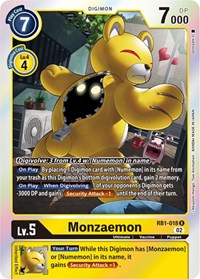 Monzaemon #RB1-018 R