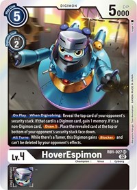 HoverEspimon #RB1-027 SR