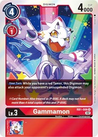 Gammamon - RB1-006 #RB1-006 R