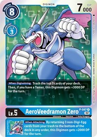 AeroVeedramon Zero (Resurgence Booster Reprint) #P-047 P