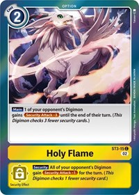 Holy Flame (Resurgence Booster Reprint) #ST3-015 C