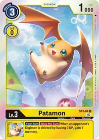 Patamon - ST3-04 (Resurgence Booster Reprint) #ST3-04 U