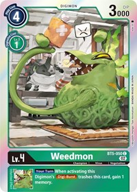 Weedmon (Resurgence Booster Reprint) #BT5-050 C
