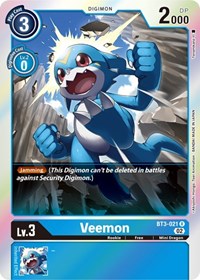 Veemon (Resurgence Booster Reprint) #BT3-021 R