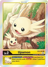 Upamon - BT3-003 (Resurgence Booster Reprint) #BT3-003 U
