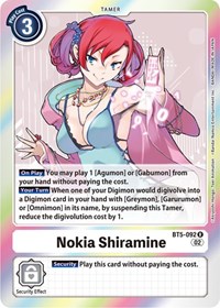 Nokia Shiramine (Resurgence Booster Reprint) #BT5-092 R