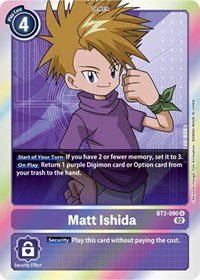 Matt Ishida - BT2-090 (Resurgence Booster Reprint) #BT2-090 R