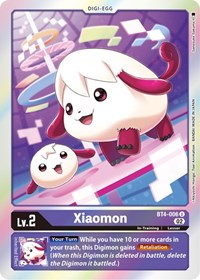 Xiaomon (Resurgence Booster Reprint) #BT4-006 U