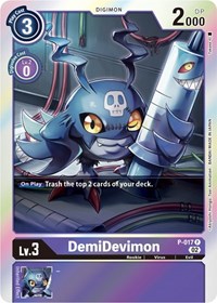 DemiDevimon - P-017 (Resurgence Booster Reprint) #P-017 P
