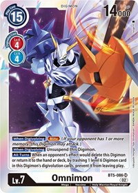 Omnimon (Resurgence Booster Reprint) #BT5-086 SR