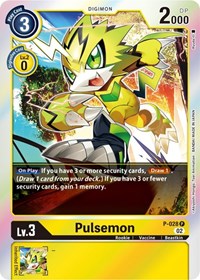 Pulsemon - P-028 (Resurgence Booster Reprint) #P-028 P