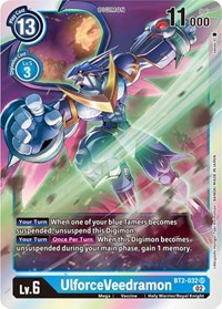 UlforceVeedramon (Resurgence Booster Reprint) #BT2-032 SR