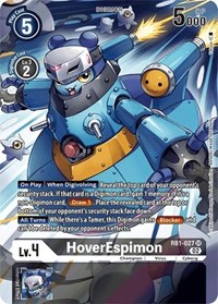 HoverEspimon (Textured Alternate Art) #RB1-027 SR