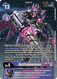 Arcturusmon (Textured Alternate Art) #RB1-031 SR