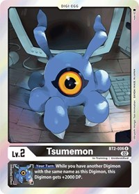 Tsumemon (Resurgence Booster Reprint) #BT2-006 R