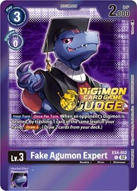 Fake Agumon Expert - EX4-052 (Judge Pack 4) #EX4-052 C