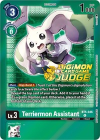 Terriermon Assistant - BT5-046 (Judge Pack 4) #BT5-046 R