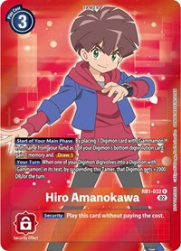 Hiro Amanokawa (Resurgence Booster Box Promotion Pack) #RB1-032 R