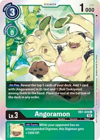 Angoramon (Resurgence Booster Box Promotion Pack) #RB1-020 U