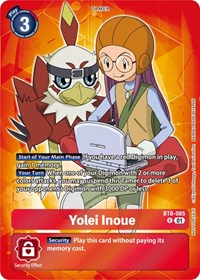 Yolei Inoue (Tamer Party Pack -The Beginning-) #BT8-085 R