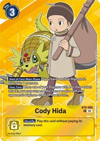 Cody Hida (Tamer Party Pack -The Beginning-) #BT8-089 R