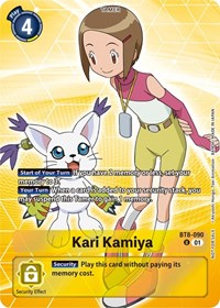 Kari Kamiya (Tamer Party Pack -The Beginning-) #BT8-090 U