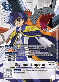 Digimon Emperor (Tamer Party Pack -The Beginning-) #BT8-094 R