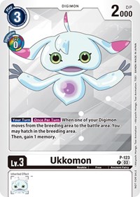 Ukkomon - P-123 (NYCC 2023 Demo Deck) #P-123 P