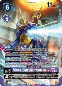 MetalGarurumon ACE (Alternate Art) #ST16-12 SR