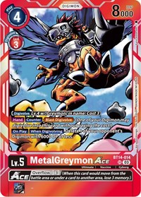 MetalGreymon ACE #BT14-014 SR