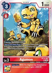 Agumon #BT14-007 SR