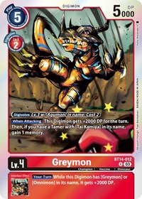 Greymon #BT14-012 R