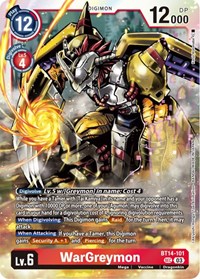 WarGreymon #BT14-101 SEC